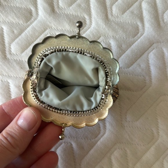 Vintage Gold Glomesh Coin Purse Made in Australia Chainmail Metal Mesh - Picture 8 of 10